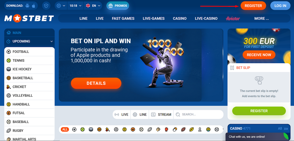 Mostbet - Site Oficial de Jogos de Azar Online e Apostas Esportivas